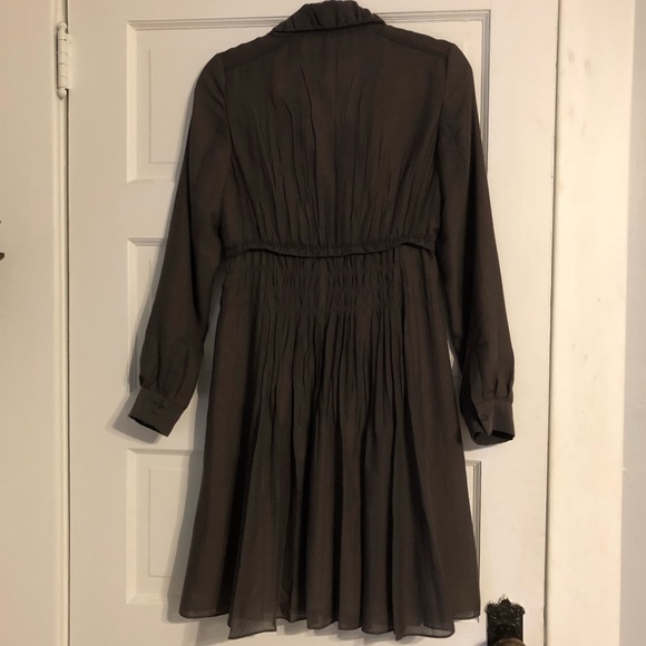 Elie Tahari Olive Green Dress EUC - XS - Picture 2 of 5